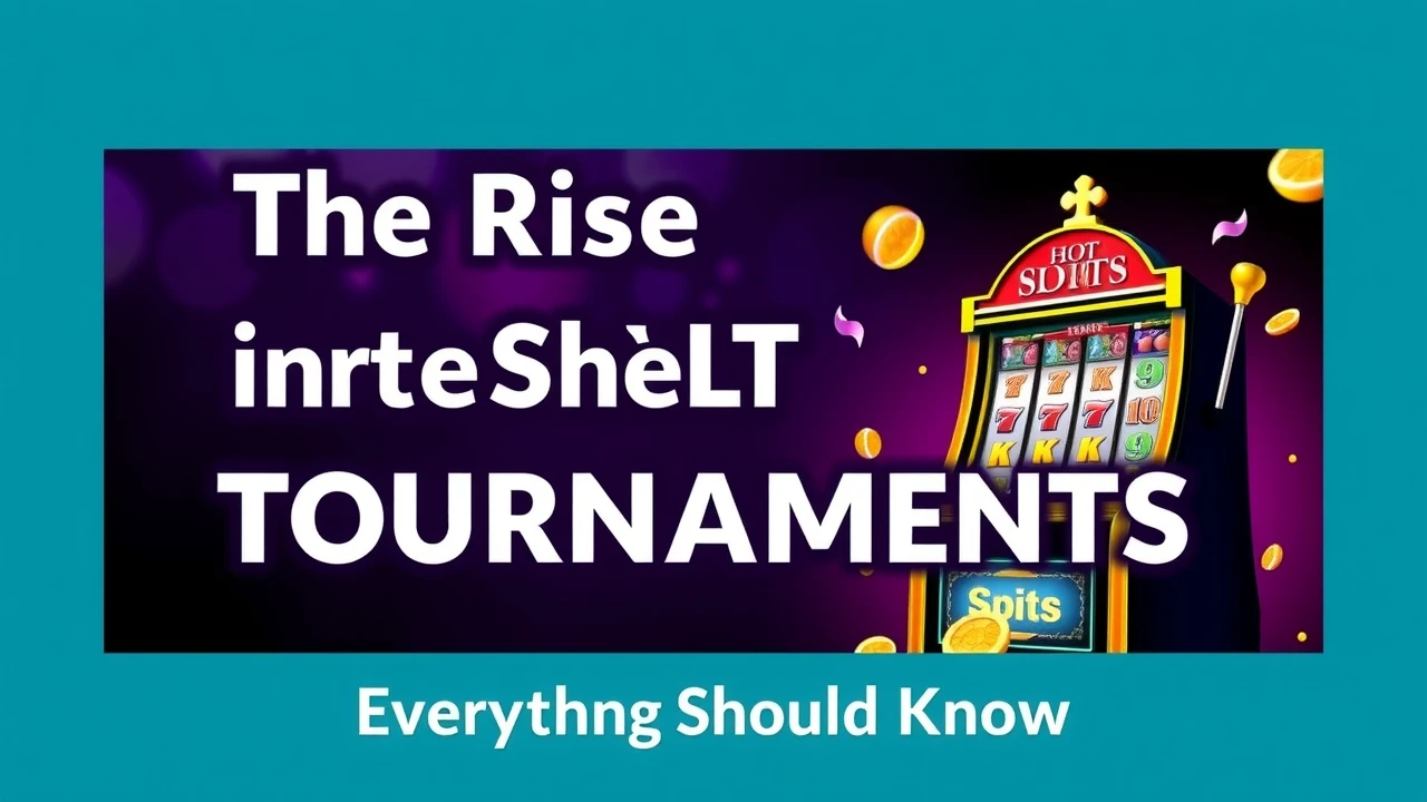 The Rise of Internet Fruit Machine Tournaments: Everything You Should Know